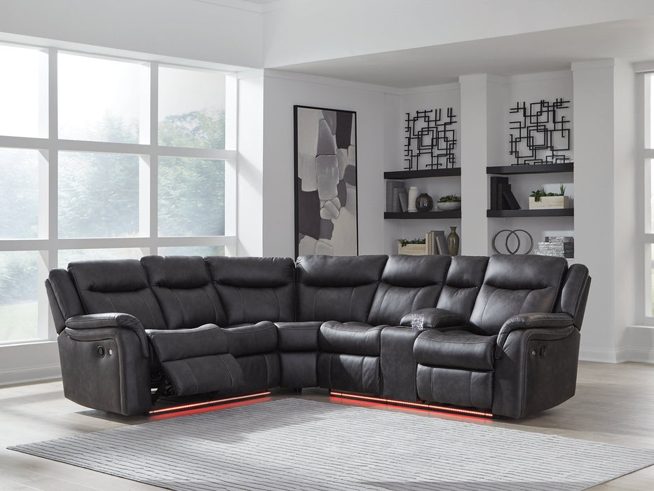 Sultan Meadow Reclining Sectional Black Friday Special