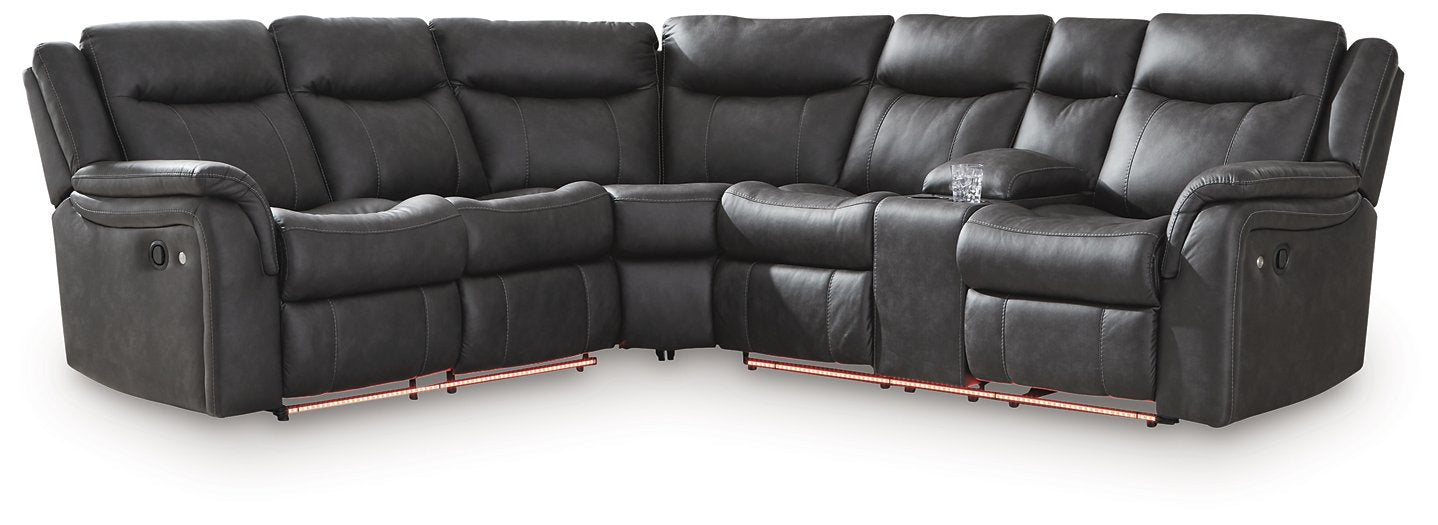 Sultan Meadow Reclining Sectional Black Friday Special