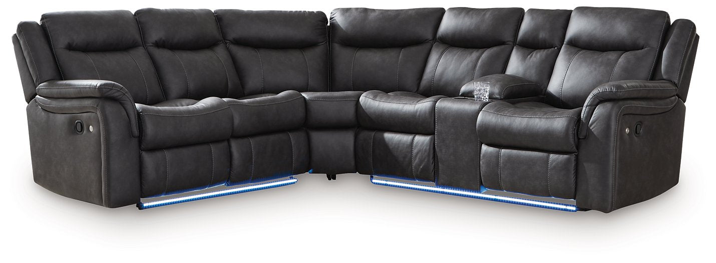Sultan Meadow Reclining Sectional Black Friday Special