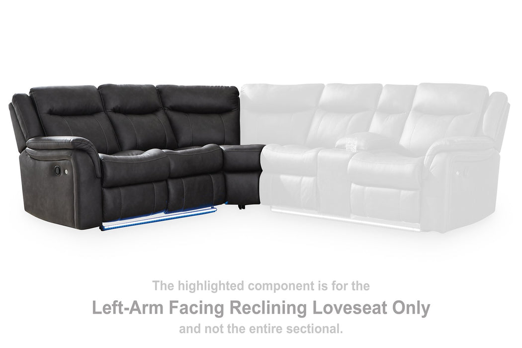 Sultan Meadow Reclining Sectional Black Friday Special