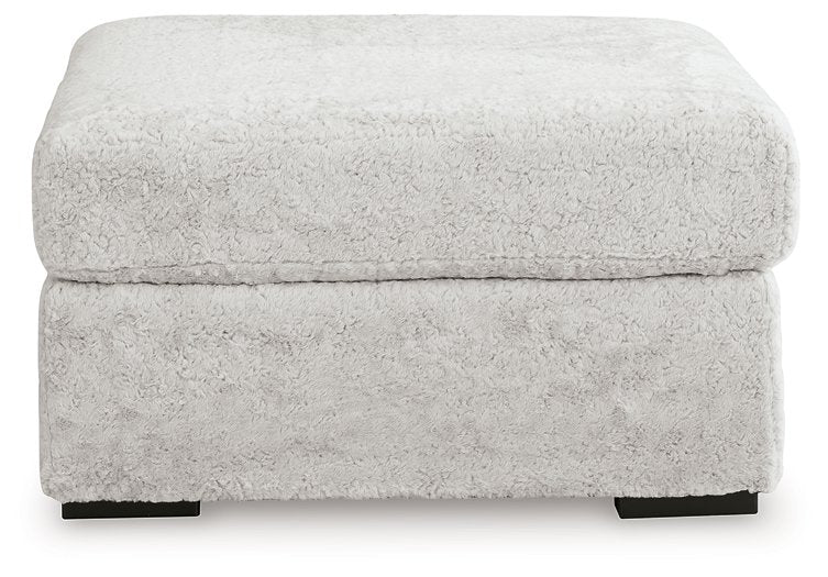 Cuddle Plush Oversized Accent Ottoman Black Friday Special