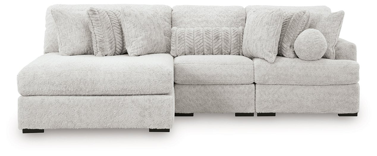 Cuddle Plush Sectional with Chaise Black Friday Special