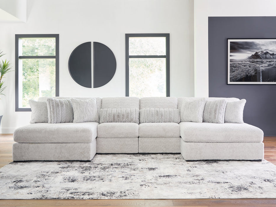 Cuddle Plush Sectional with Chaise Black Friday Special