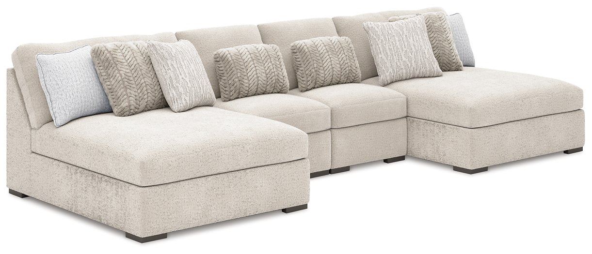 Cuddle Plush Sectional with Chaise Black Friday Special