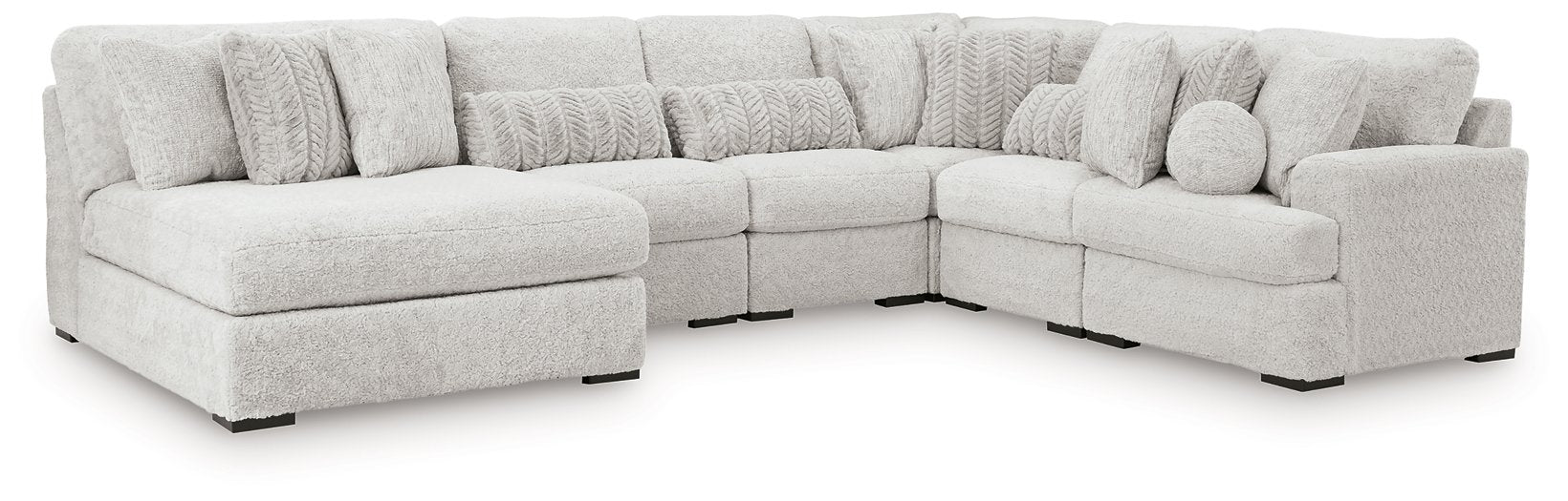 Cuddle Plush Sectional with Chaise Black Friday Special