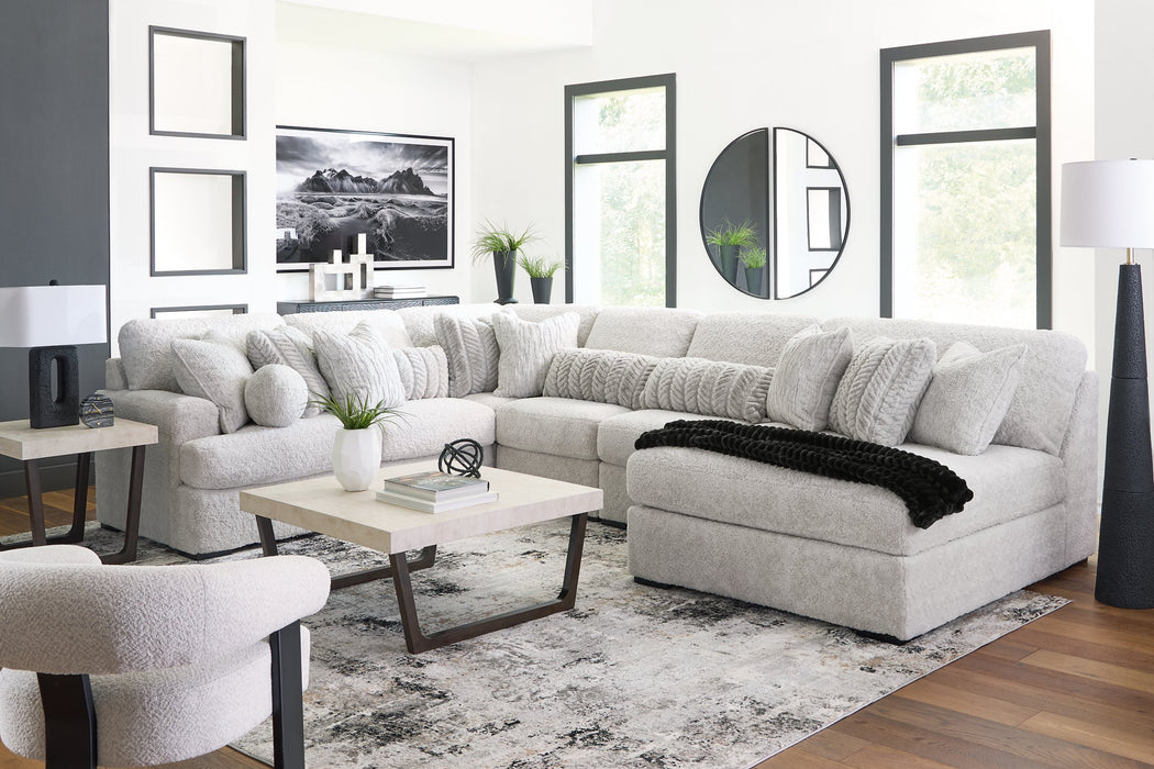 Cuddle Plush Sectional with Chaise Black Friday Special
