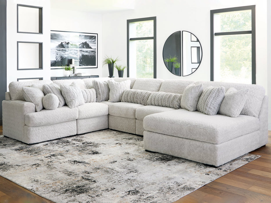 Cuddle Plush Sectional with Chaise Black Friday Special