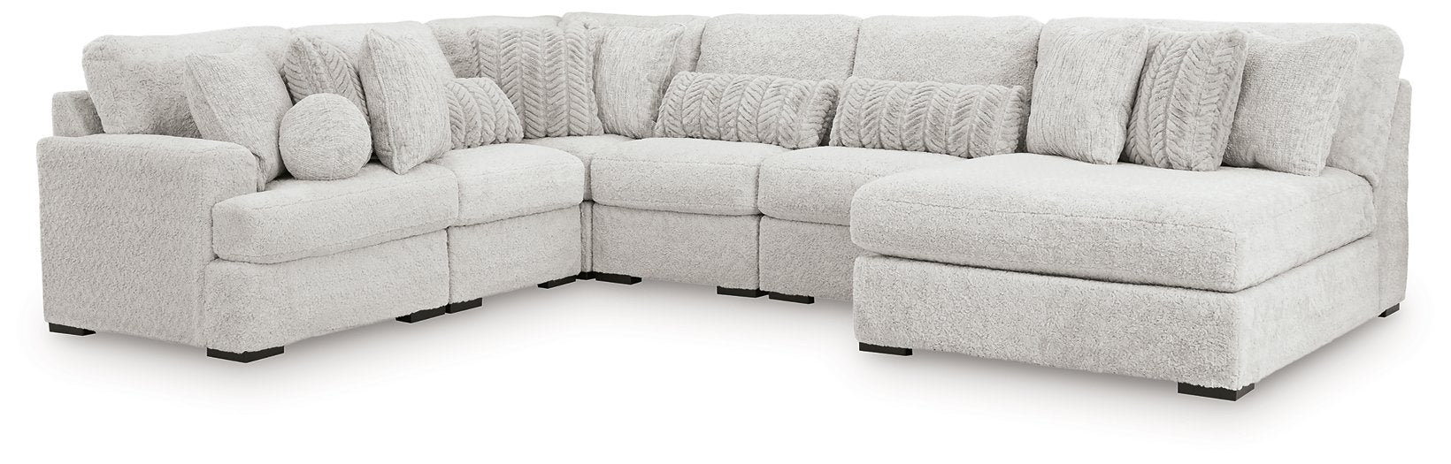 Cuddle Plush Sectional with Chaise Black Friday Special