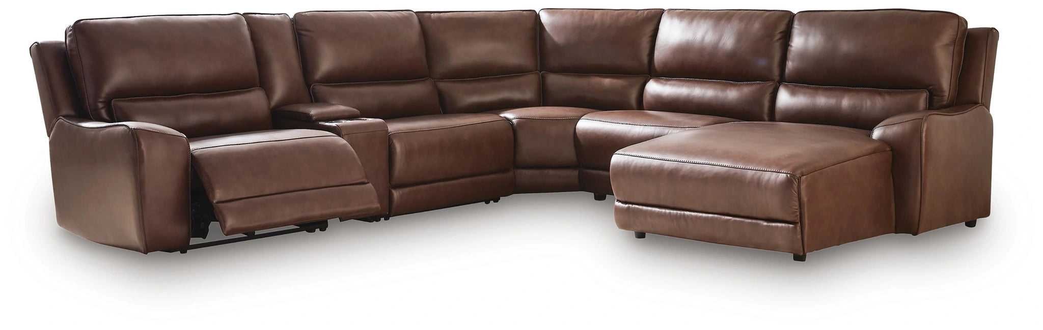 DeepWakes Power Reclining Sectional with Chaise Customer Appreciation Sale