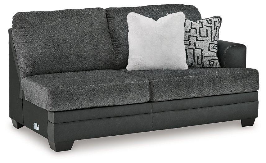 Brixley Pier Sectional with Chaise Black Friday Special