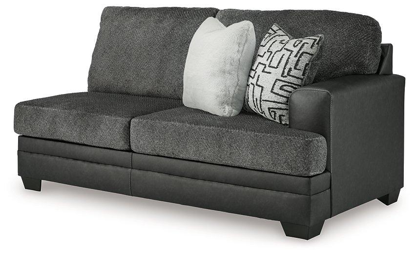 Brixley Pier Sectional with Chaise Black Friday Special