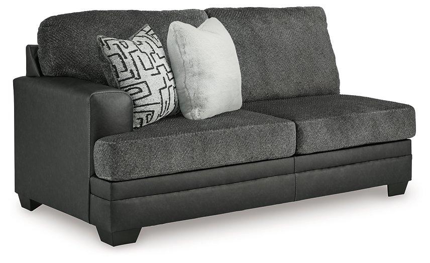 Brixley Pier Sectional with Chaise Black Friday Special