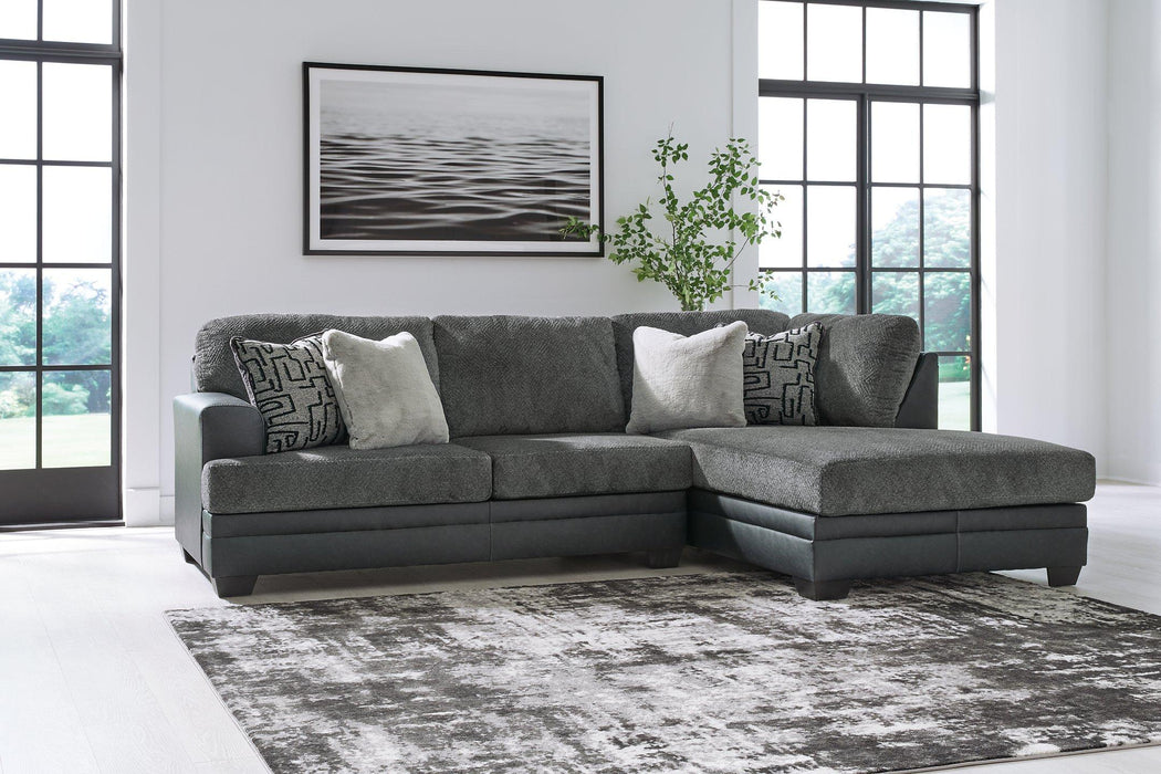 Brixley Pier Sectional with Chaise Black Friday Special