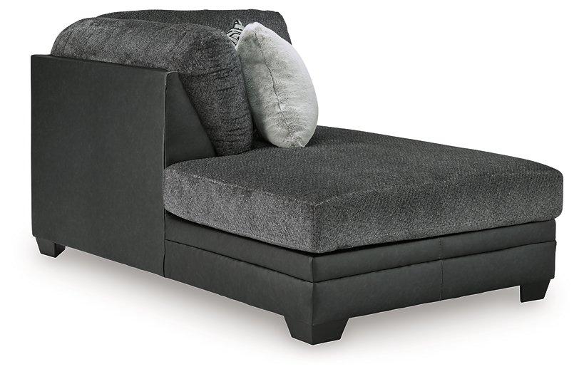 Brixley Pier Sectional with Chaise Black Friday Special