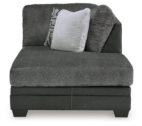 Brixley Pier Sectional with Chaise Black Friday Special