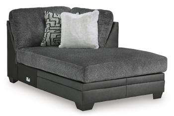 Brixley Pier Sectional with Chaise Black Friday Special