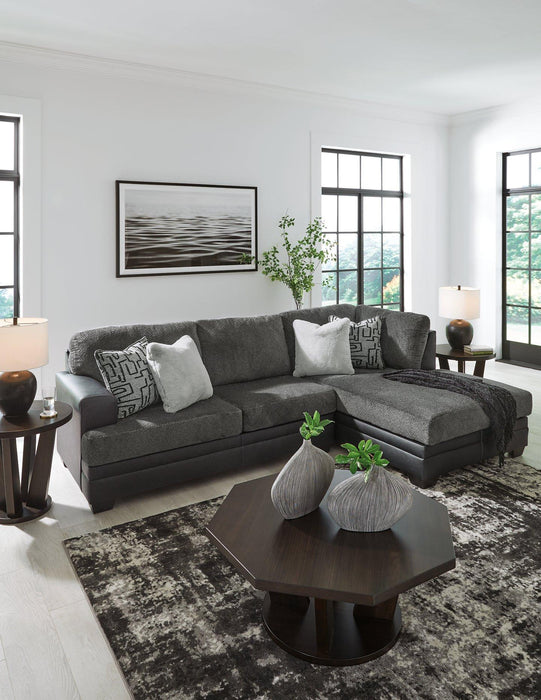 Brixley Pier Sectional with Chaise Black Friday Special