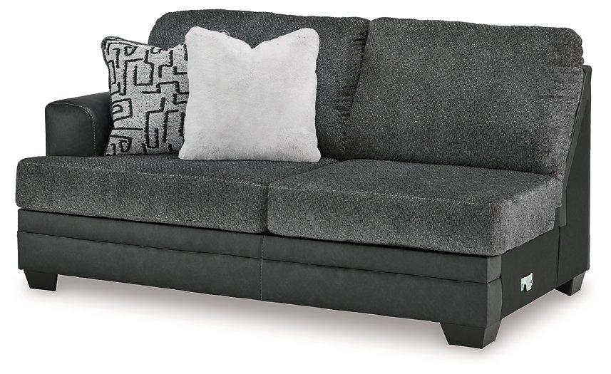 Brixley Pier Sectional with Chaise Black Friday Special