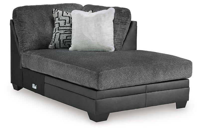 Brixley Pier Sectional with Chaise Black Friday Special