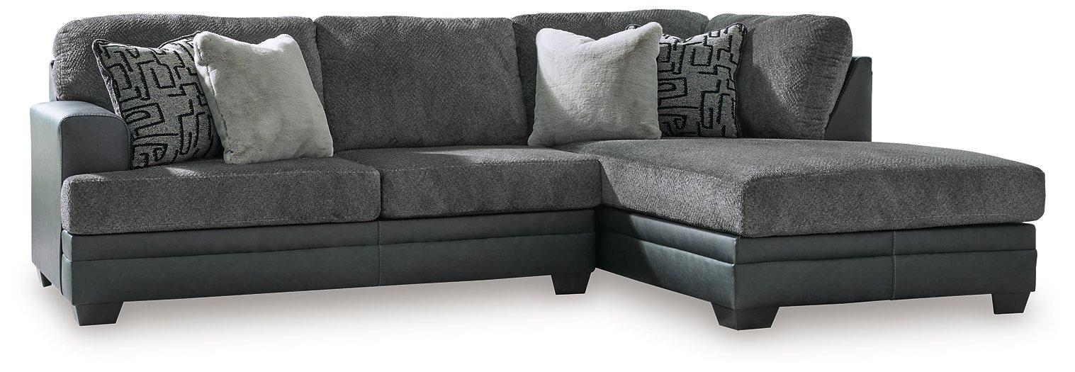 Brixley Pier Sectional with Chaise Black Friday Special