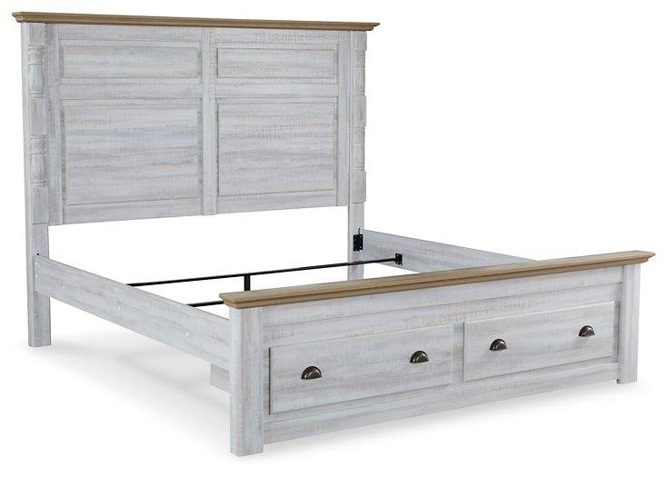 Haven Bay Panel Storage Bed