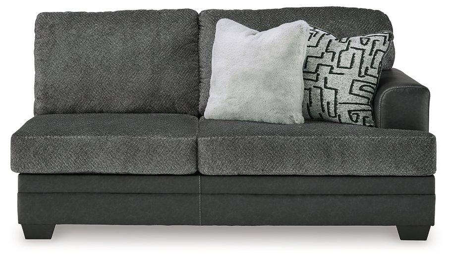 Brixley Pier Sectional with Chaise Black Friday Special