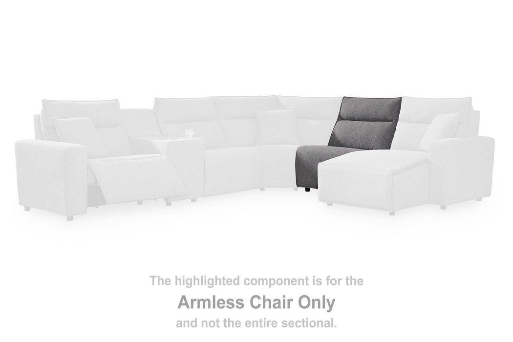 Modmax II Power Reclining Sectional with Audio Consoles