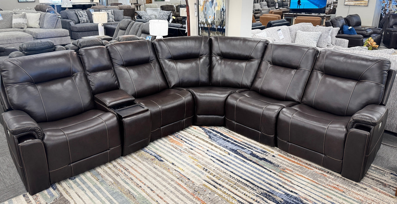 6 Piece Reclining Sectional H476 by Moto Motion