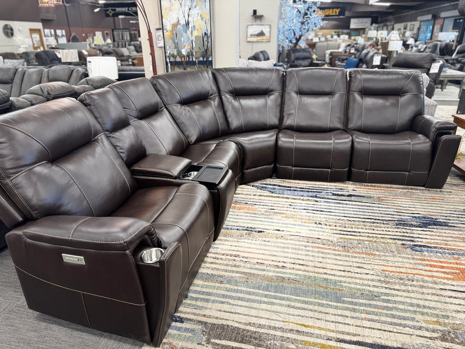6 Piece Reclining Sectional H476 by Moto Motion