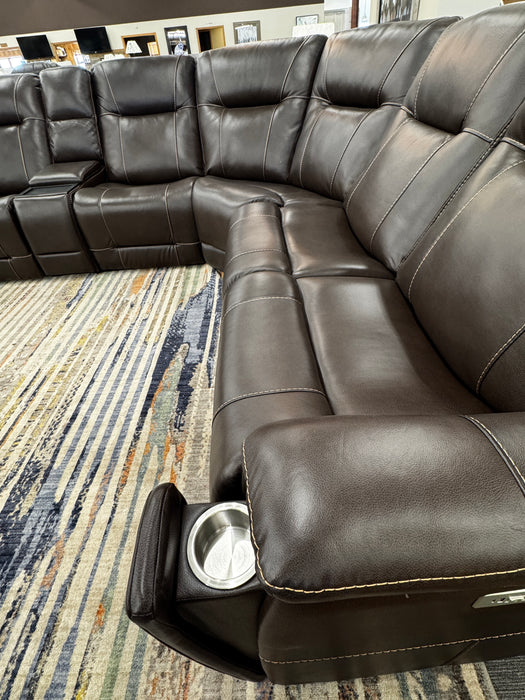 6 Piece Reclining Sectional H476 by Moto Motion