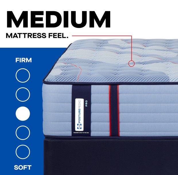 Dupont Medium Mattress by Sealy®