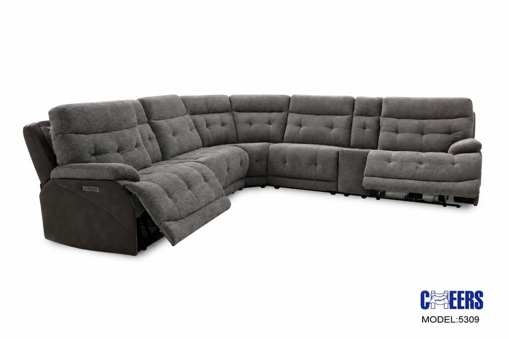 X70355 Cheers 6pc Manual sectional