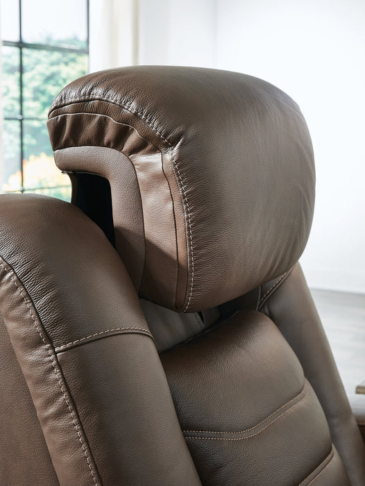 High Impact Power Reclining Loveseat with Console