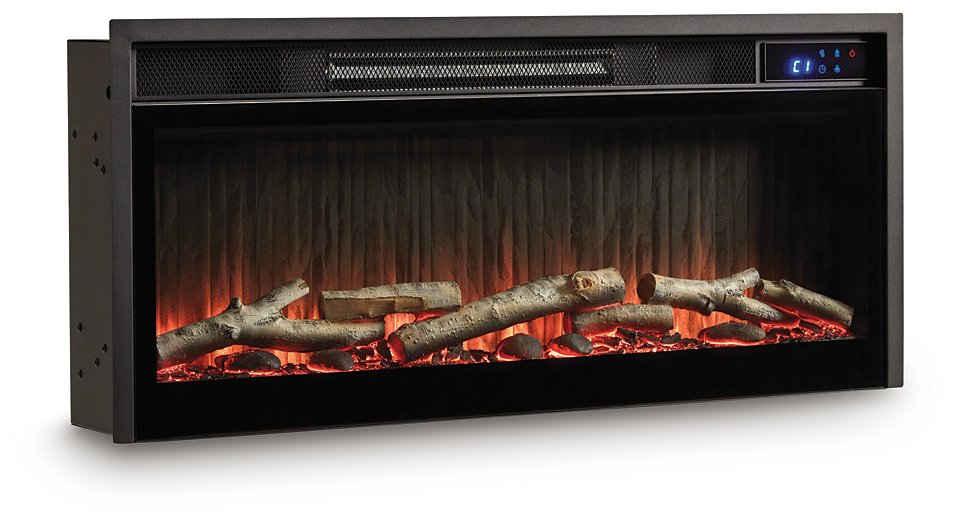 Cayboni 71" TV Stand with Electric Fireplace Black Friday Special