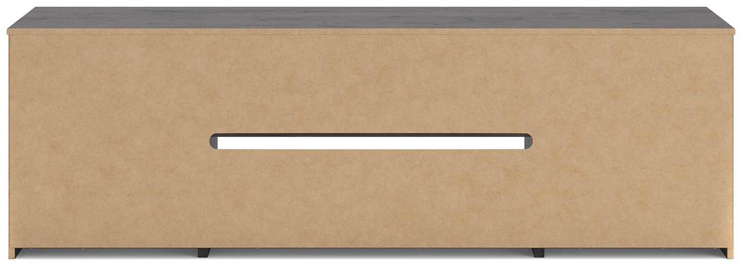 Cayboni 71" TV Stand with Electric Fireplace Black Friday Special