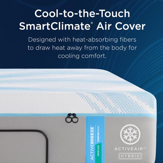 Active Breeze Medium Hybrid by Tempur-pedic
