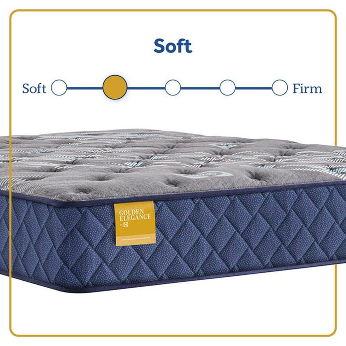 Golden Elegance Remmington Soft Euro Pillow Top Mattress by Sealy