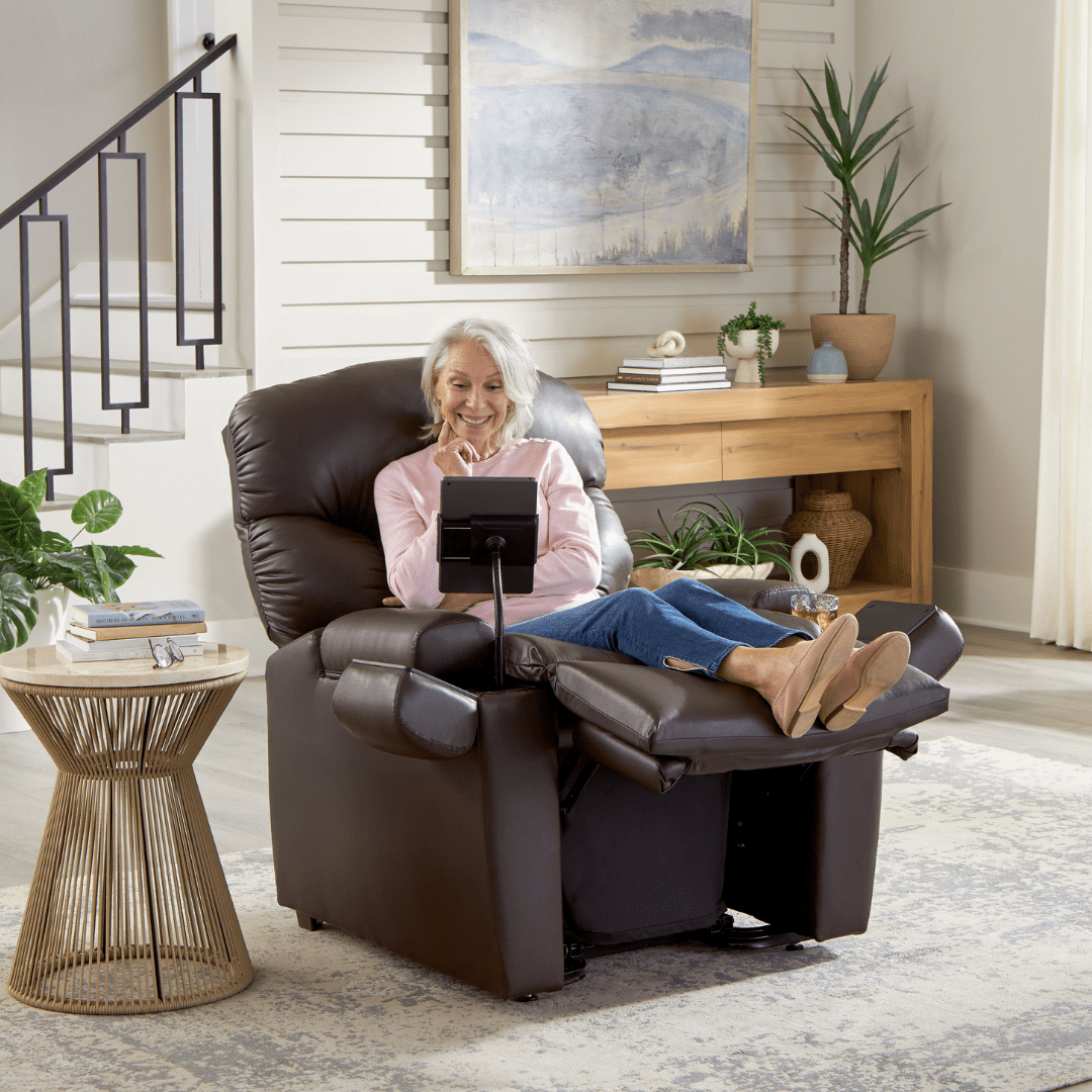 Maya Medium Power Lift Recliner by Ultra Comfort