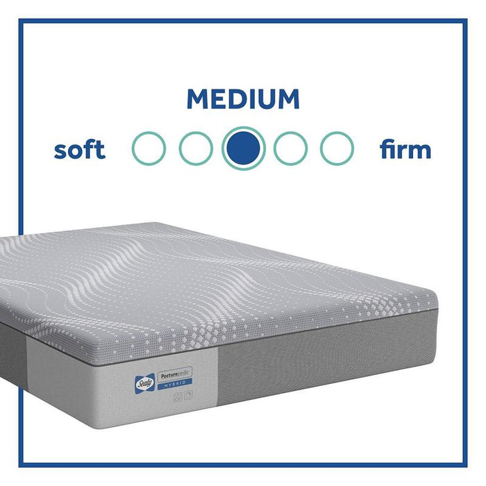 Paterson Posturepedic Medium Hybrid Mattress by Sealy